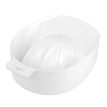 Manicure tub, white