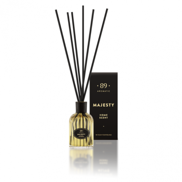 MAJESTY Home fragrance with sticks - Retro collection (250ml)