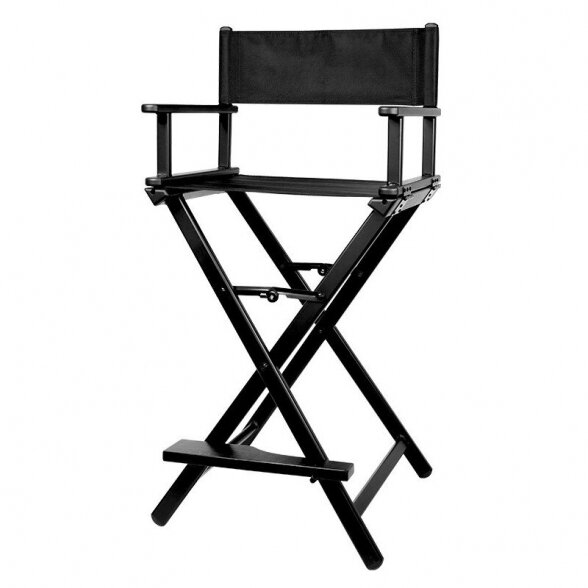 Make-up chair Osom Professional Makeup Chaik, black, foldable