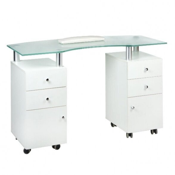 Manicure table BD-3453, white