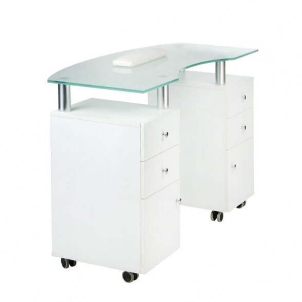 Manicure table BD-3453, white 1