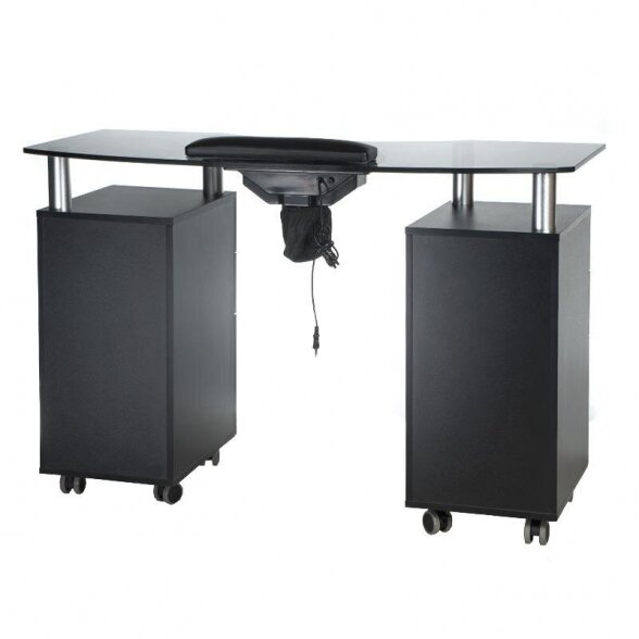 Manicure table BD-3453, black 1