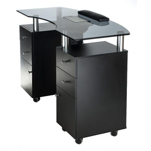 Manicure table BD-3453, black 2