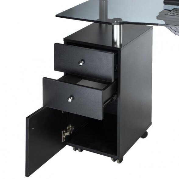 Manicure table BD-3453, black 4