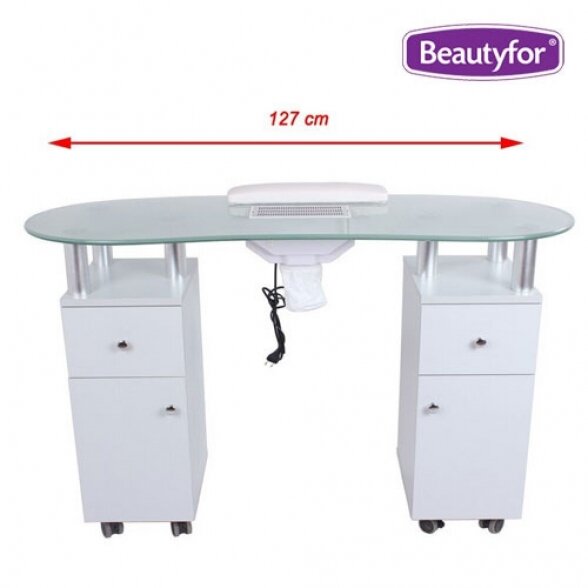 Manicure table with vacuum cleaner 5