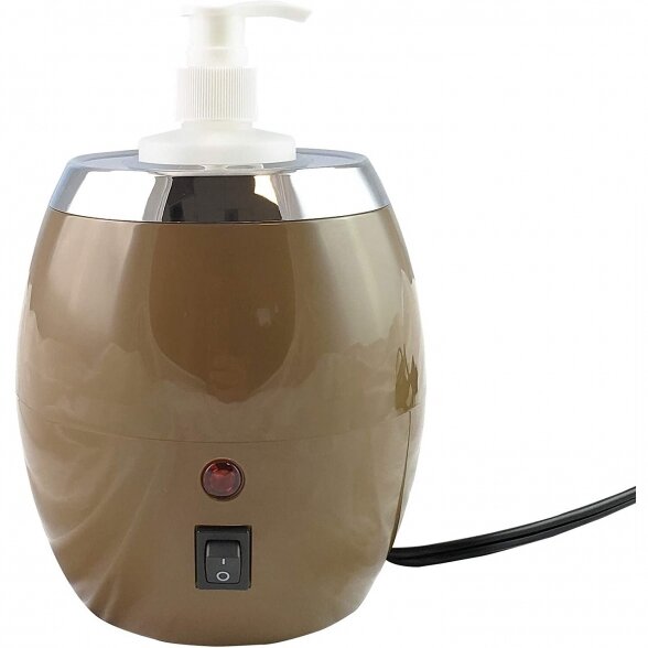 Massage oil heater + 250 ml HDPE oil bottle for heating