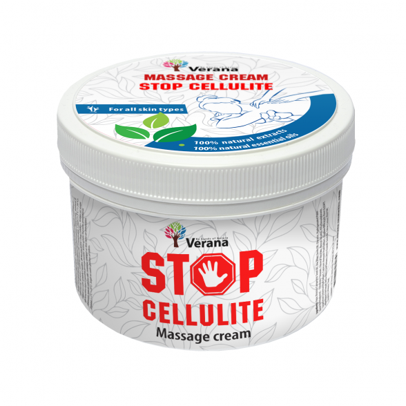 Masažo kremas STOP CELLULITE Verana, 500g