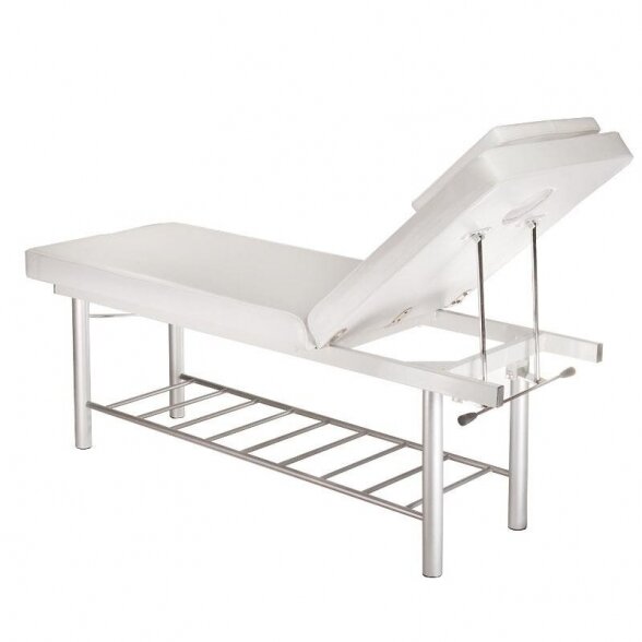 Massage table BW-218, white 2