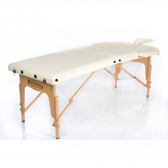 RESTPRO® Classic-2 Cream folding massage table 9