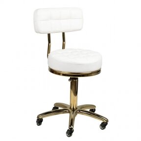 Master&#39;s chair GOLD AM-961, white