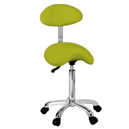 Master&#39;s chair, saddle-shaped, Weelko Organic+, green