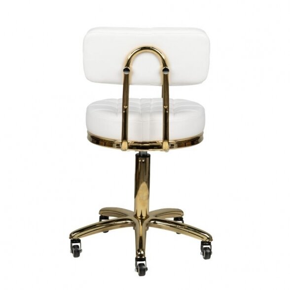 Master&#39;s chair GOLD AM-961, white 3