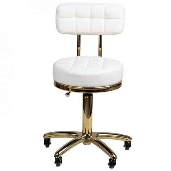 Master&#39;s chair GOLD AM-961, white