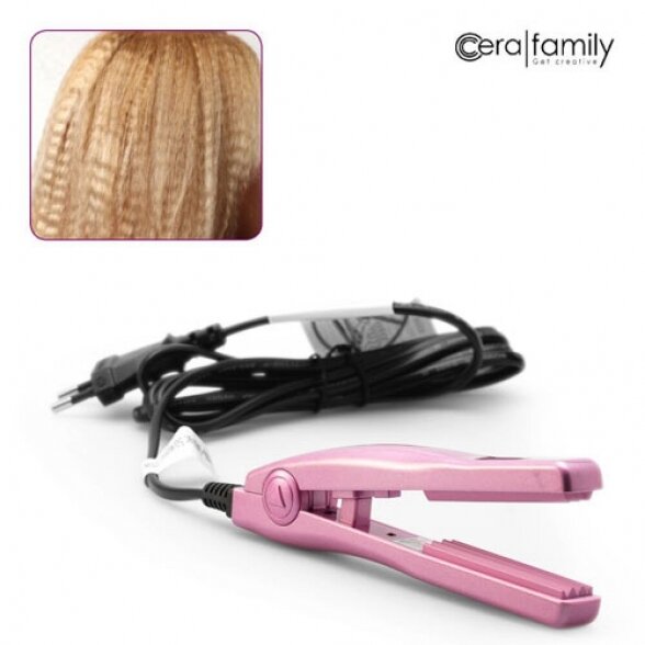 Mini hair curler IRON MINI VOLUME PINK