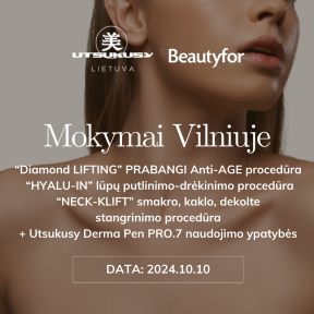 Training for cosmetologists: Utsukusy DIAMOND LIFTING+Hyalu-In+Necklift+DermaPen