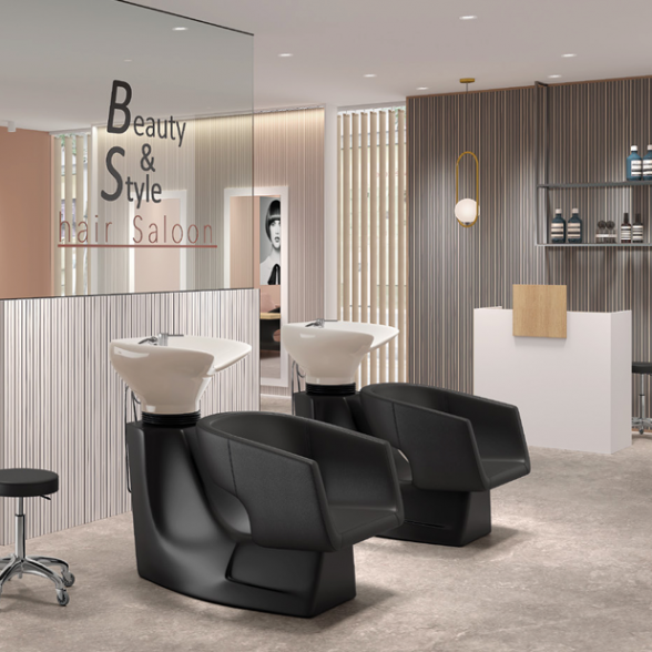 MUDI hairdressing furniture collection CORAL (Spain)