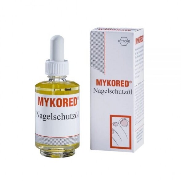 MYKORED, odelių aliejus trapiems ir grybelio pažeistiems nagams, 50 ml