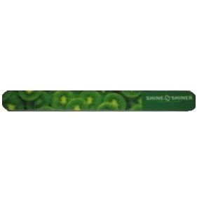 Nail file with kiwi motifs