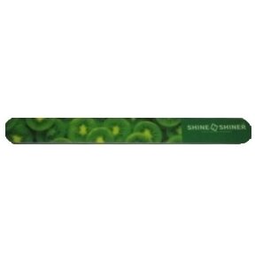 Nail file with kiwi motifs