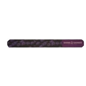 Nail file with blue motifs