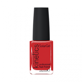 Nail polish KINETICS SolarGel Polish Bonnie Red #076, 15 ml