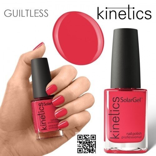 Nail polish Kinetics SolarGel #462 Rassberry Glow, 15ml