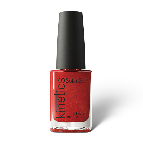 Nail polish Kinetics #489 IRON RED, 15ml