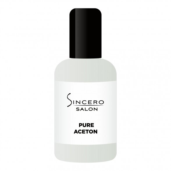 Nail polish Acetone Sincero Salon Pure Acetone, 50ml