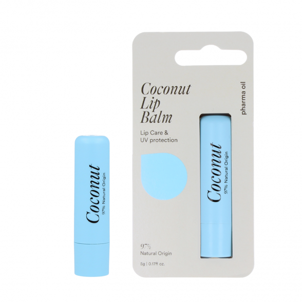 NATURAL LIP BALM PHARMA OIL, COCONUT, 5G, 1 UNIT.