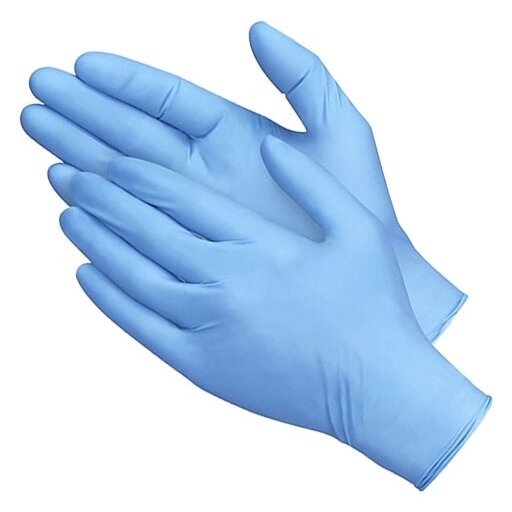 Powder-free nitrile gloves, blue sp, M 100 pcs (color may vary)