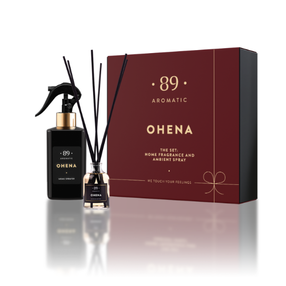 OHENA Home Fragrance Sticks and Spray Home Fragrance (Christmas Collection)