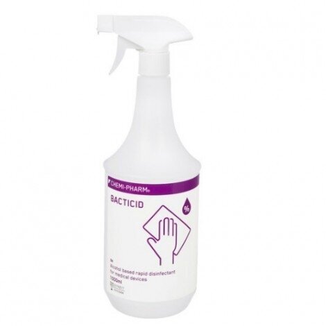 Disinfectant for surfaces, tools, equipment and inventory Bacticid 1000ml