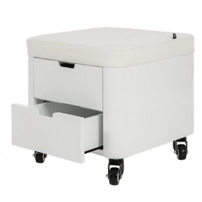 Pedicure chair with drawers Weelko Cozy (Spain), white
