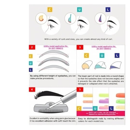 PERMANIA KIT eyelash and eyebrow lamination set 3