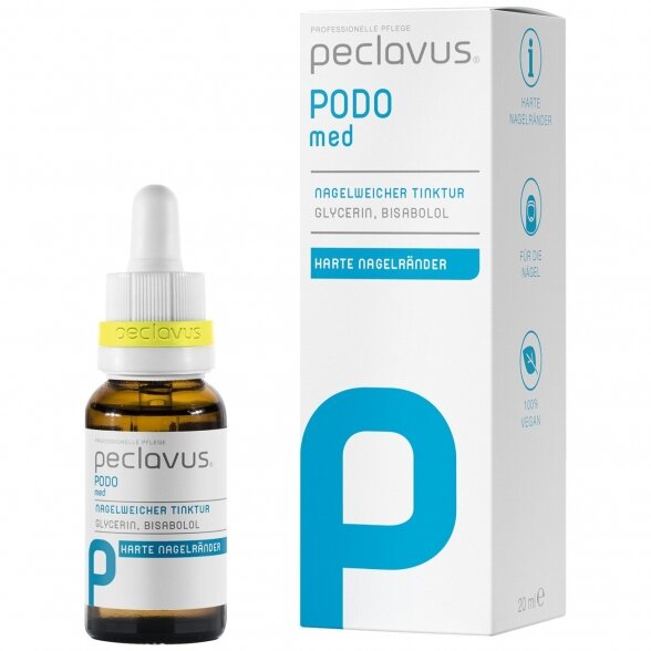 Peclavus PODOmed Tinktūra nagų suminkštinimui, 20 ml