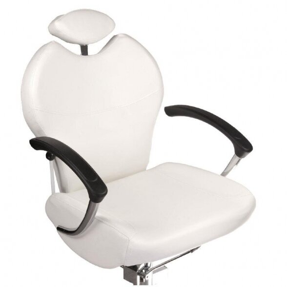 Pedicure chair with foot and built-in bathtub BR-2301, white 2