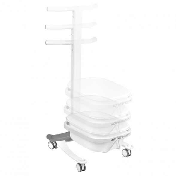 Pedicure tub trolley with bowl COMFORT 2