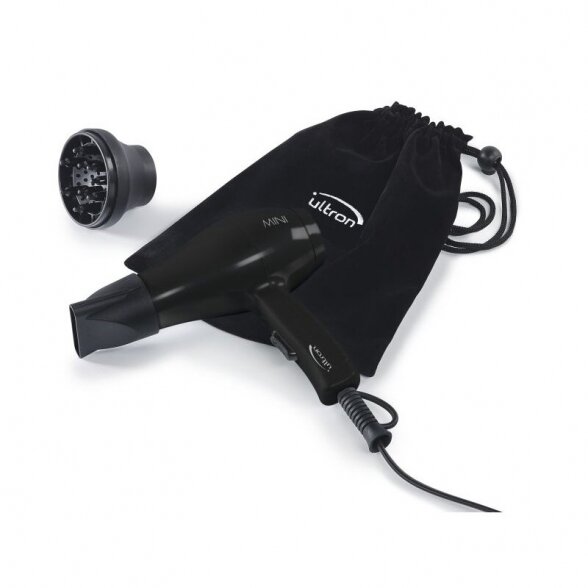 Фен Ultron MINI DRYER, 1100W, черный 2