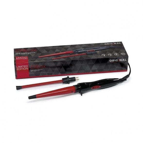 Hair styling device CREOX, 55W, red 3