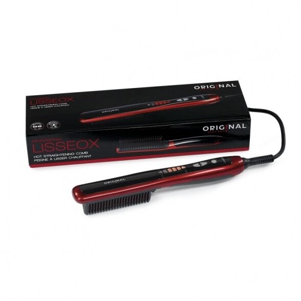 Hair styling device LISSEOX, 33W, red 2