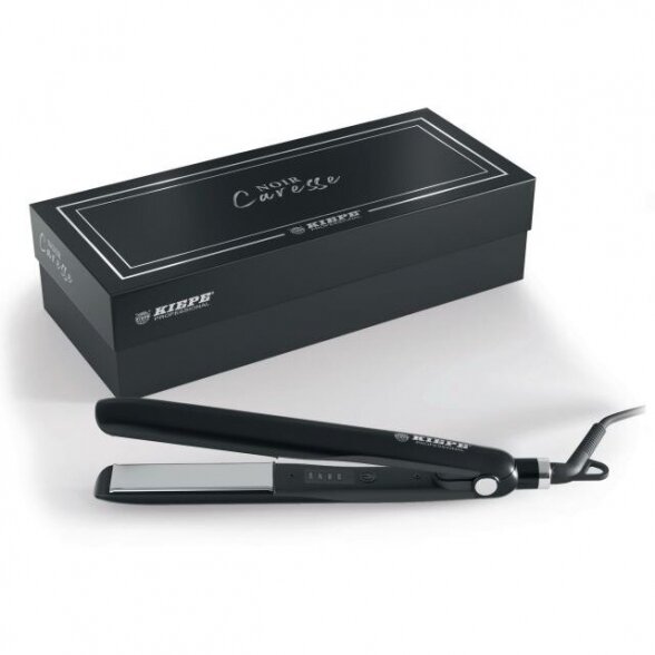 Hair straightener Kiepe CARESSE, black sp., 30W