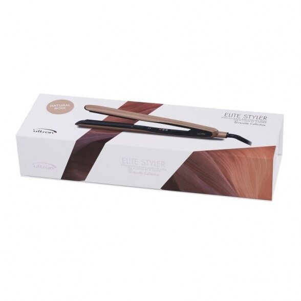 Hair straightener Ultron ELITE STYLER, 40W, rose gold 5