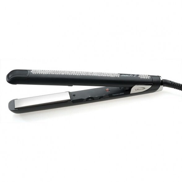 Hair straightener Ultron MACH 2 - DIAMOND, 45W, black 1