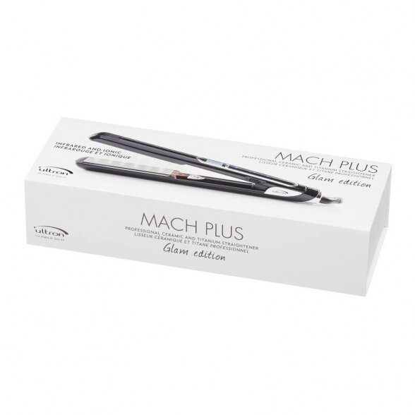 Hair straightener Ultron MACH PLUS, 45W, black 2