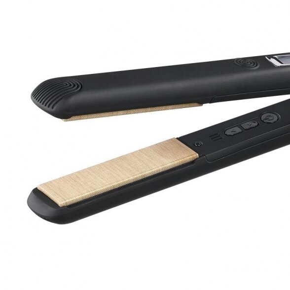 Hair straightener Ultron MACH SILK, 38W, black 1