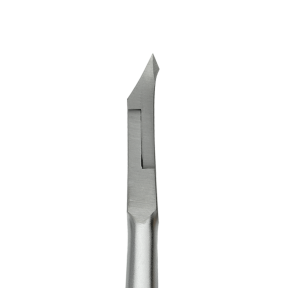 Professional cuticle tweezers X-line 7, L-110mm, blade 3mm