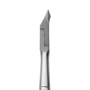 Professional cuticle tweezers X-line 9, L-115mm, blade 5mm