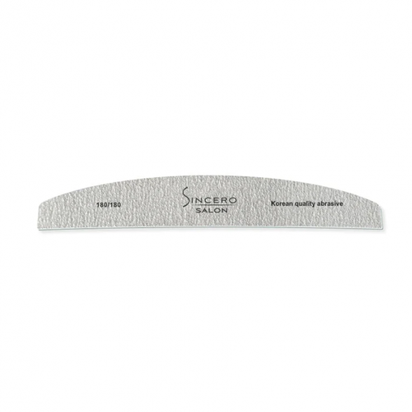 Professional nail file Sincero Salon 180/180 gray