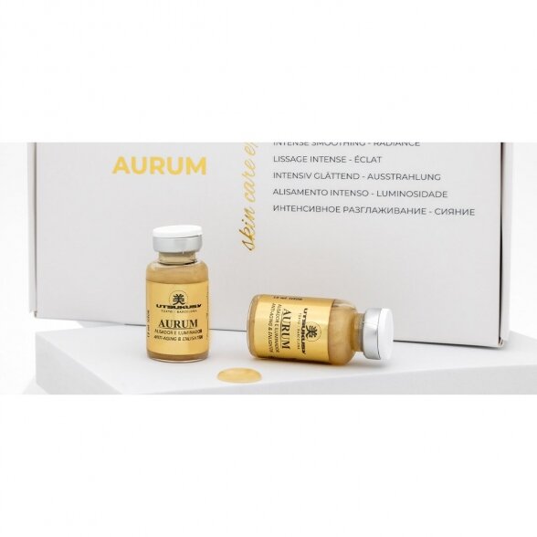 Профессиональный косметический набор Уцукусы AURUM GOLD PROCEDURE 3