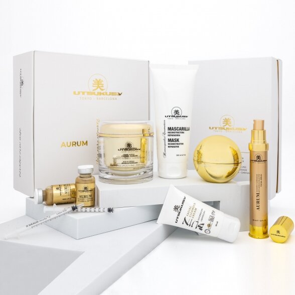 Professional cosmetic set Utsukusy AURUM GOLD PROCEDURE 4